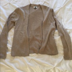 Old Navy Open faced tan Cardigan